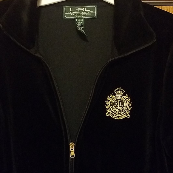 L-RL VINTAGE Zip-Up JACKET P M/M - Picture 2 of 4